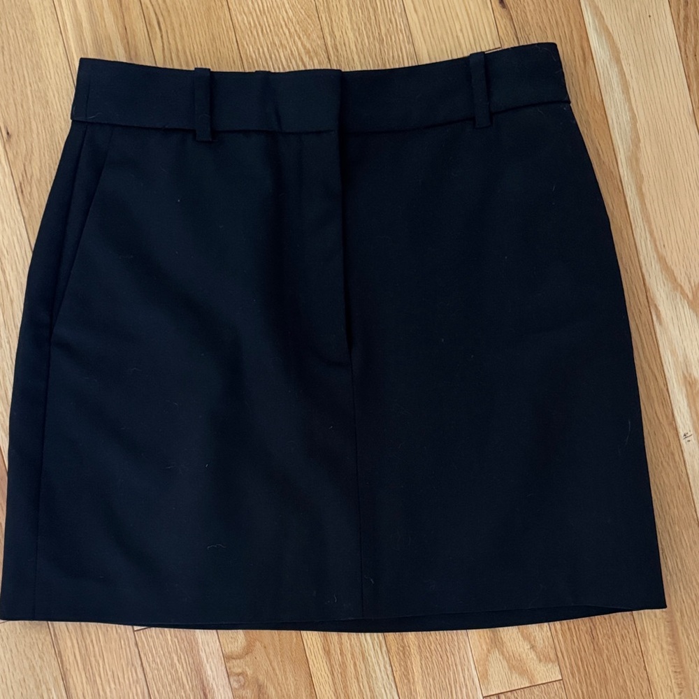 Babaton Chisel Skirt, Black, size 6